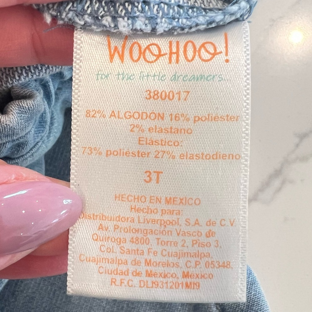 Flared Kids Toddler Jeans with Star &‎ Sunglasses Patches 3T - Picture 7 of 8